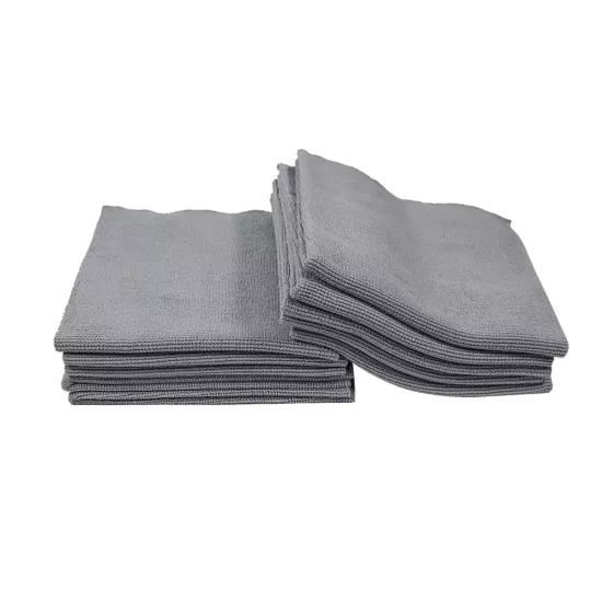 KLIN Clean Towel Çok Amaçlı Silme Ve Temizlik Bezi 10’Lu Paket (Gri) - 40x40cm